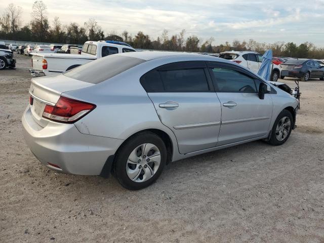 2HGFB2F56DH558960 - 2013 HONDA CIVIC LX SILVER photo 3