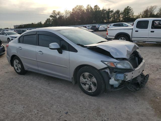 2HGFB2F56DH558960 - 2013 HONDA CIVIC LX SILVER photo 4