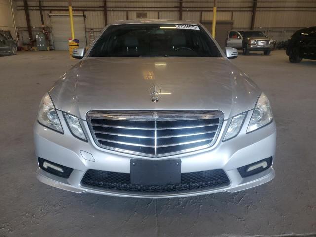 WDDHF8HB4BA463137 - 2011 MERCEDES-BENZ E 350 4MATIC SILVER photo 5