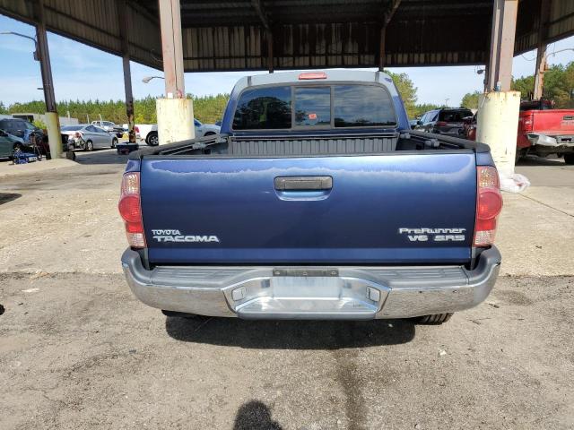 5TETU62N55Z128304 - 2005 TOYOTA TACOMA PRERUNNER ACCESS CAB BLUE photo 6