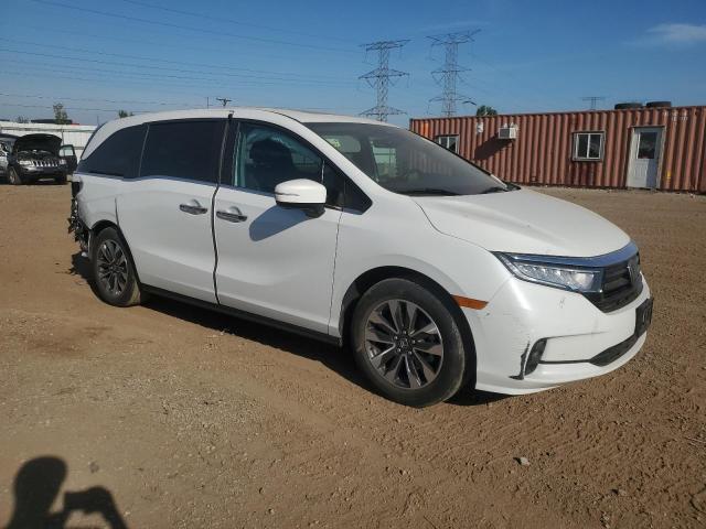 5FNRL6H75MB007195 - 2021 HONDA ODYSSEY EXL أبيض صورة 4