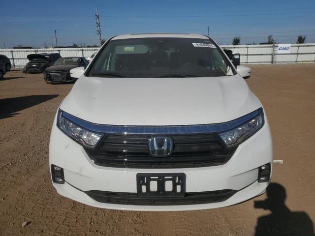 5FNRL6H75MB007195 - 2021 HONDA ODYSSEY EXL أبيض صورة 5
