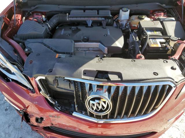 LRBFXBSA6HD093231 - 2017 BUICK ENVISION ESSENCE BURGUNDY photo 12