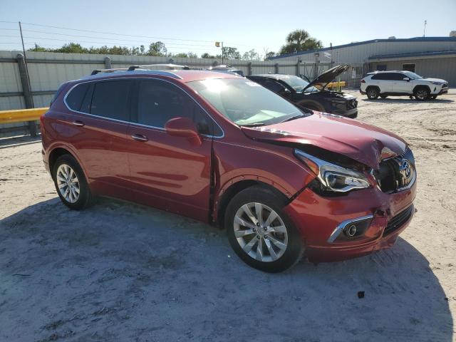 LRBFXBSA6HD093231 - 2017 BUICK ENVISION ESSENCE BURGUNDY photo 4
