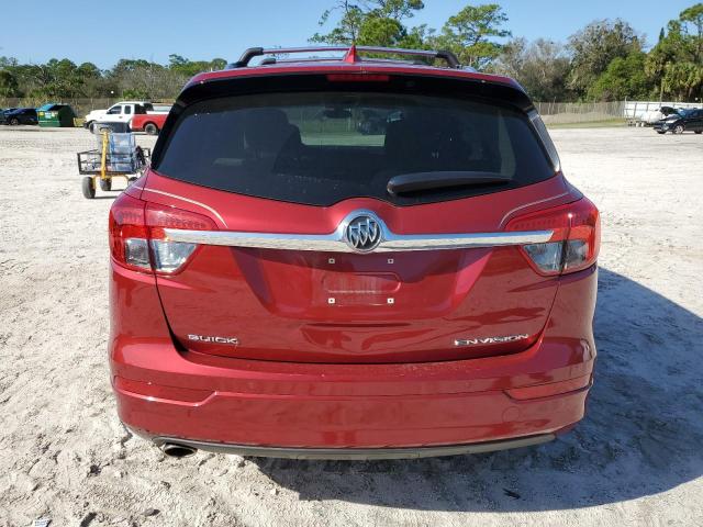 LRBFXBSA6HD093231 - 2017 BUICK ENVISION ESSENCE BURGUNDY photo 6