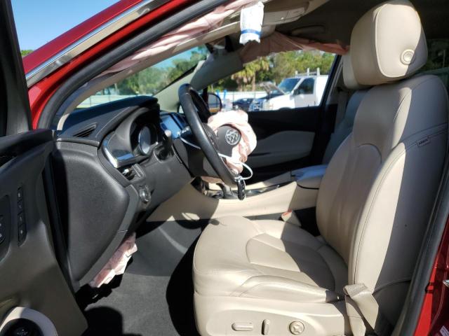 LRBFXBSA6HD093231 - 2017 BUICK ENVISION ESSENCE BURGUNDY photo 7