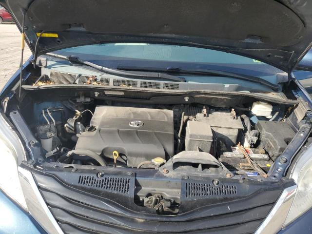 5TDKK3DCXCS265129 - 2012 TOYOTA SIENNA LE Blau Foto 12