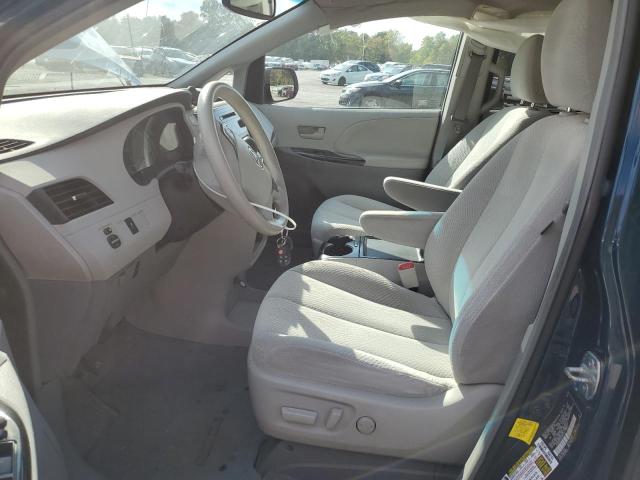 5TDKK3DCXCS265129 - 2012 TOYOTA SIENNA LE Blau Foto 7