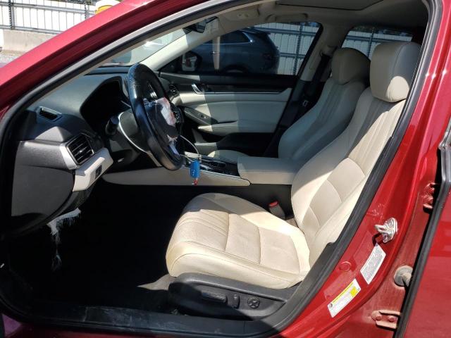 1HGCV1F56JA109938 - 2018 HONDA ACCORD EXL RED photo 7