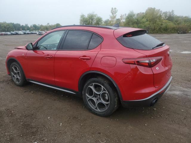 ZASPAKBN3N7D26798 - 2022 ALFA ROMEO STELVIO TI RED photo 2