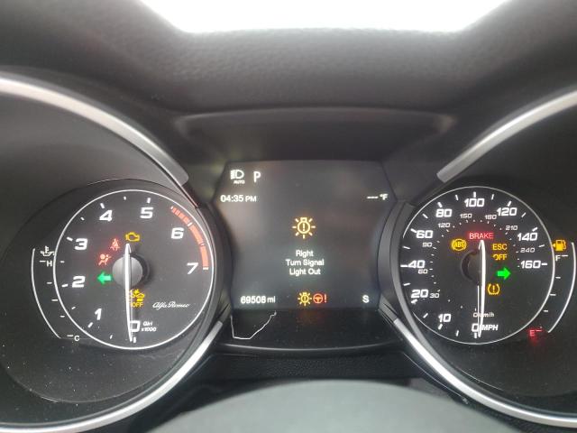 ZASPAKBN3N7D26798 - 2022 ALFA ROMEO STELVIO TI RED photo 9