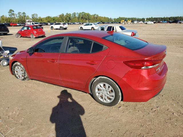 5NPD74LF7HH168026 - 2017 HYUNDAI ELANTRA SE RED photo 2