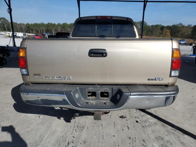 5TBRT341X3S406204 - 2003 TOYOTA TUNDRA ACCESS CAB SR5 TAN photo 6