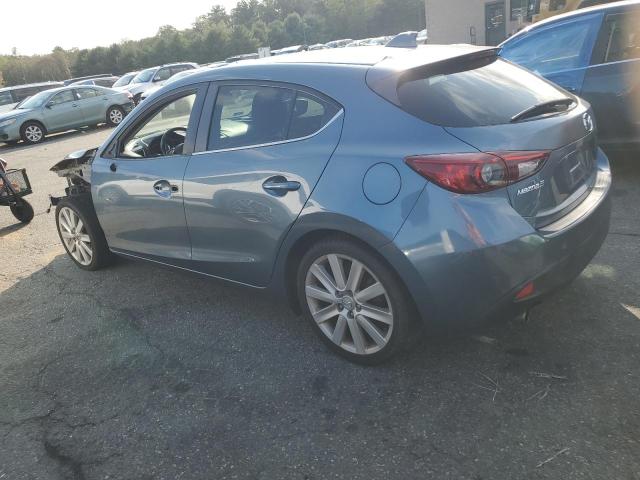 JM1BM1M77E1156354 - 2014 MAZDA 3 GRAND TOURING BLUE photo 2