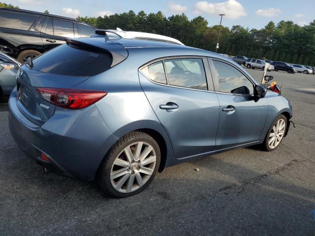 JM1BM1M77E1156354 - 2014 MAZDA 3 GRAND TOURING BLUE photo 3
