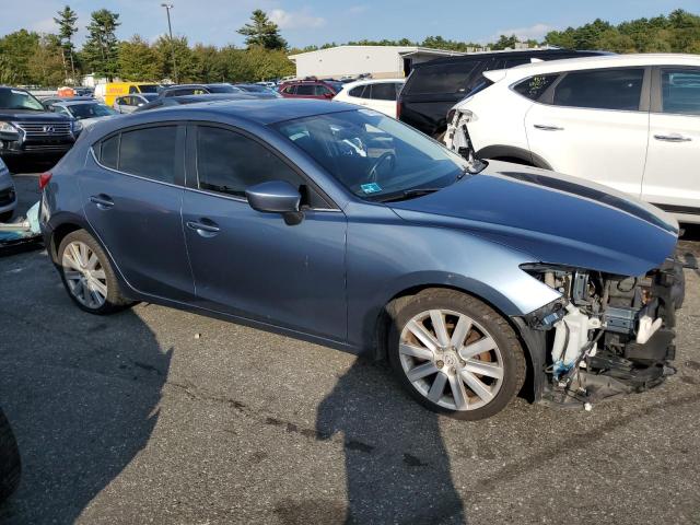 JM1BM1M77E1156354 - 2014 MAZDA 3 GRAND TOURING BLUE photo 4
