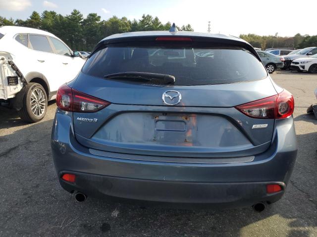 JM1BM1M77E1156354 - 2014 MAZDA 3 GRAND TOURING BLUE photo 6