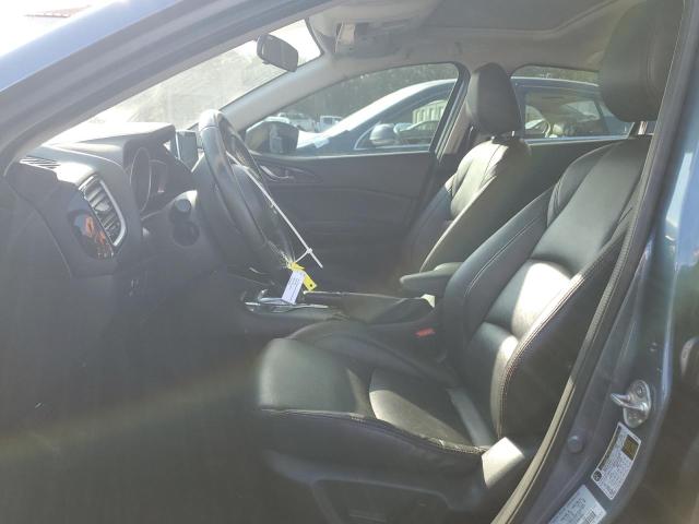 JM1BM1M77E1156354 - 2014 MAZDA 3 GRAND TOURING BLUE photo 7