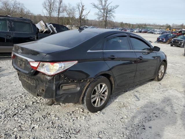 5NPEB4AC8DH613511 - 2013 HYUNDAI SONATA GLS BLACK photo 3