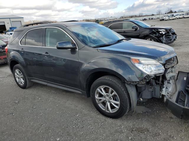 2GNALCEKXH1521015 - 2017 CHEVROLET EQUINOX LT GRAY photo 4