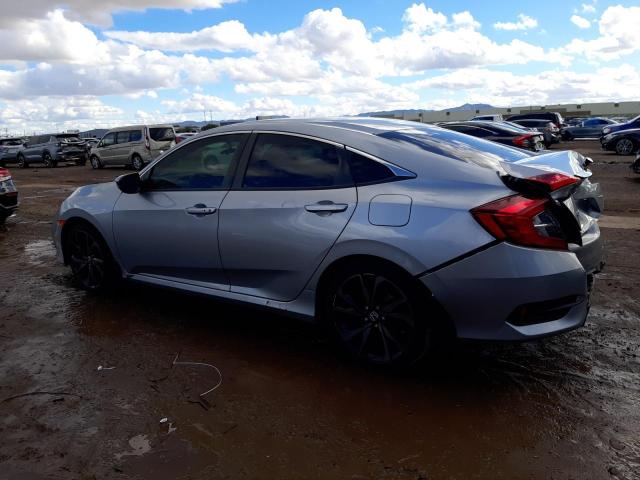 19XFC2F82LE004587 - 2020 HONDA CIVIC SPORT SILVER photo 2