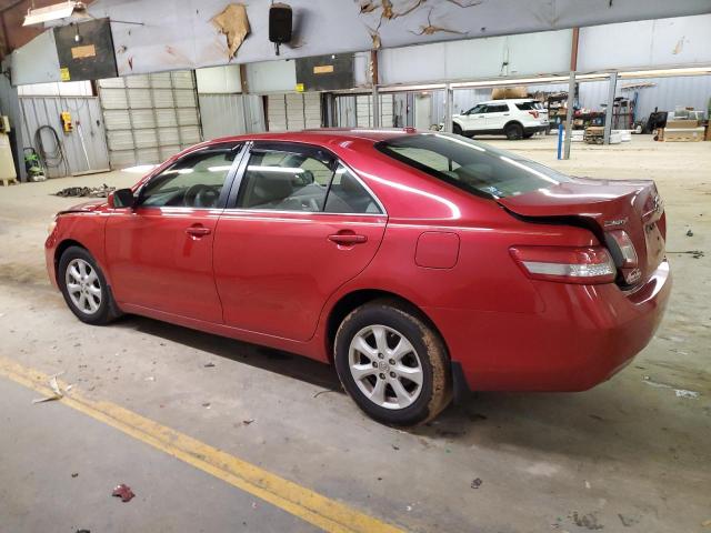 4T1BF3EK6BU592336 - 2011 TOYOTA CAMRY BASE RED photo 2