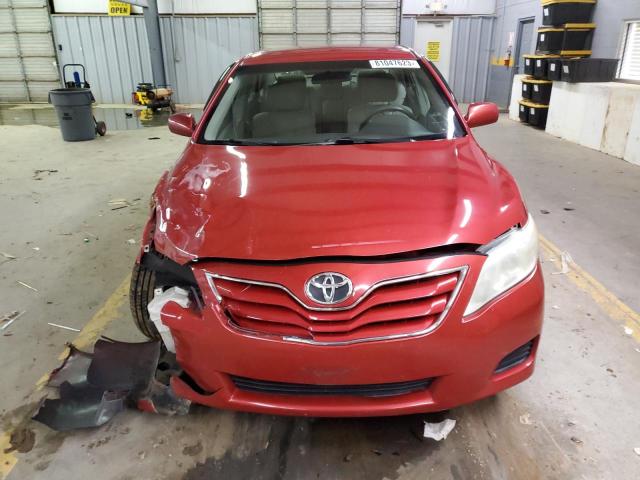 4T1BF3EK6BU592336 - 2011 TOYOTA CAMRY BASE RED photo 5