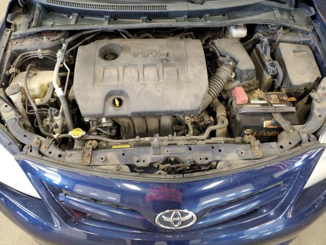 2T1BU4EE8CC851708 - 2012 TOYOTA COROLLA BASE 蓝色 照片 11