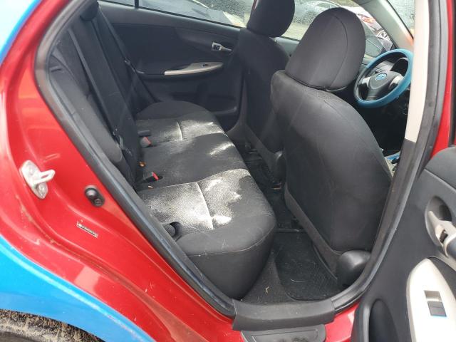 2T1BU4EE6AC191522 - 2010 TOYOTA COROLLA BASE Blau Foto 10