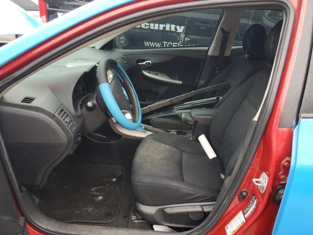 2T1BU4EE6AC191522 - 2010 TOYOTA COROLLA BASE Blau Foto 7