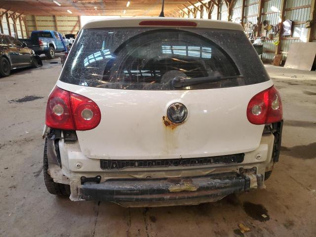 WVWBR71K67W107875 - 2007 VOLKSWAGEN RABBIT WHITE photo 6