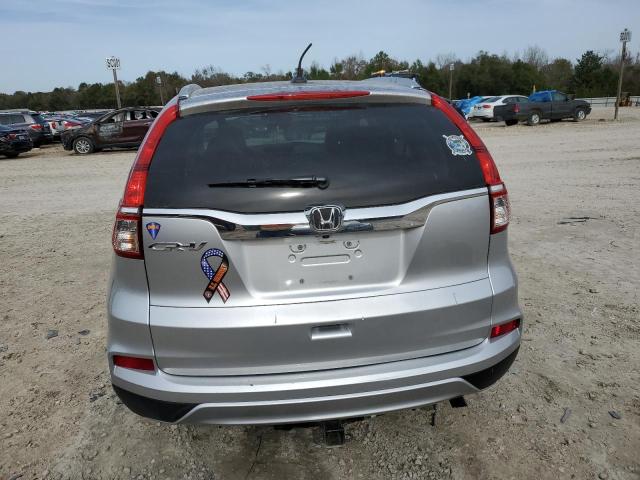 2HKRM3H75FH534072 - 2015 HONDA CR-V EXL SILVER photo 6