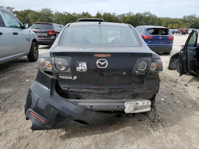 JM1BK12F881783598 - 2008 MAZDA 3 I BLACK photo 6