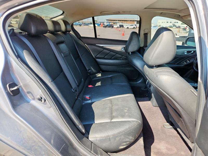 JN1BV7AR1EM680977 - 2014 INFINITI Q50 BASE Gri fotoğraf 10