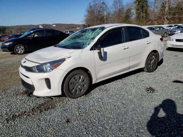 3KPA24ABXKE173847 - 2019 KIA RIO S WHITE photo 1