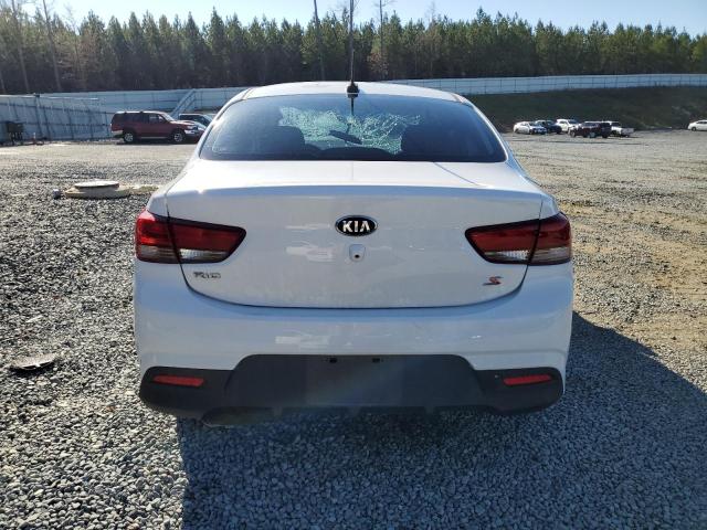 3KPA24ABXKE173847 - 2019 KIA RIO S WHITE photo 6