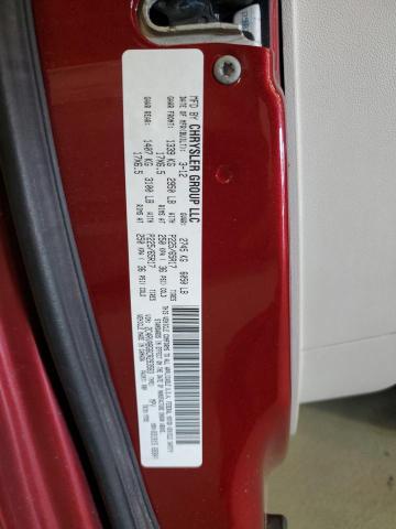 2C4RVABG6CR293583 - 2012 VOLKSWAGEN ROUTAN SE RED photo 13