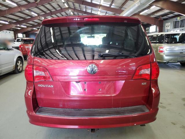 2C4RVABG6CR293583 - 2012 VOLKSWAGEN ROUTAN SE RED photo 6