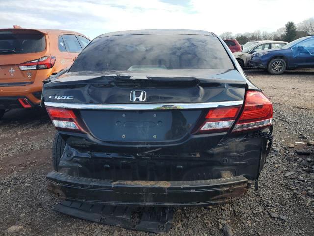 19XFB2E57DE069740 - 2013 HONDA CIVIC LX BLACK photo 6