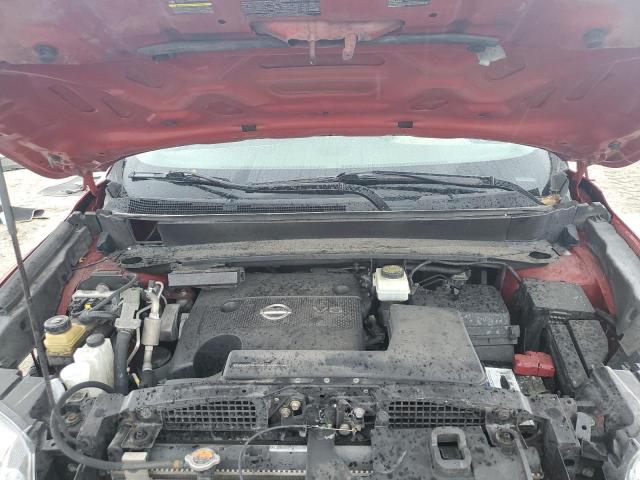 5N1AR2MN3FC620923 - 2015 NISSAN PATHFINDER S RED photo 12
