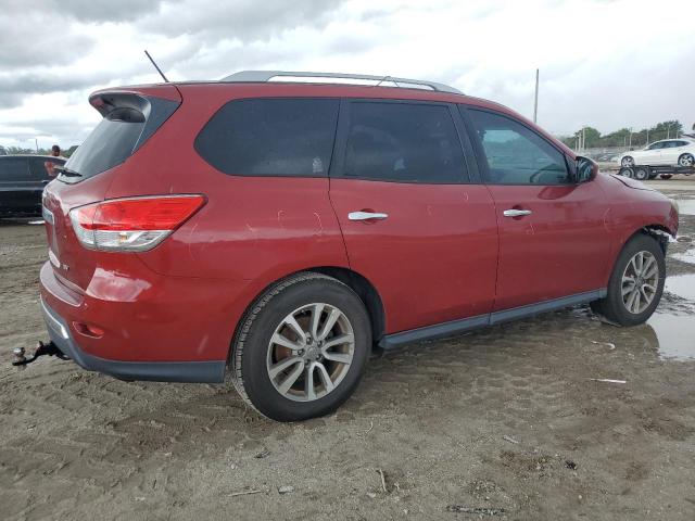 5N1AR2MN3FC620923 - 2015 NISSAN PATHFINDER S RED photo 3