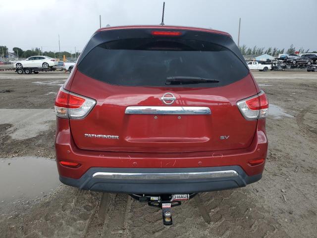 5N1AR2MN3FC620923 - 2015 NISSAN PATHFINDER S RED photo 6