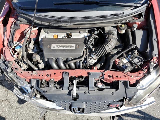 2HGFG4A52CH706542 - 2012 HONDA CIVIC SI RED photo 11