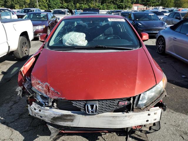 2HGFG4A52CH706542 - 2012 HONDA CIVIC SI RED photo 5