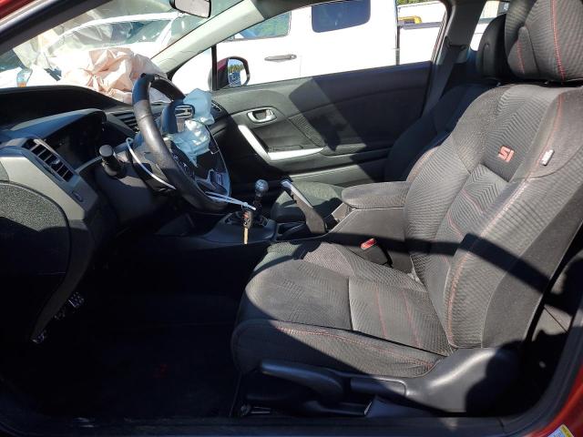 2HGFG4A52CH706542 - 2012 HONDA CIVIC SI RED photo 7