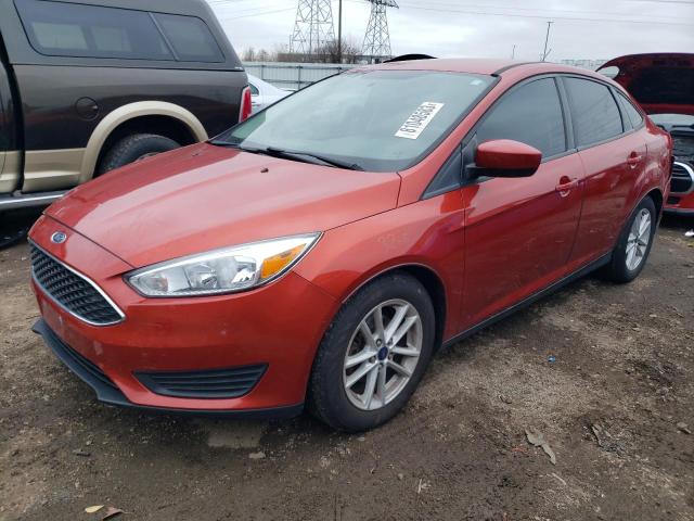 1FADP3F26JL257158 - 2018 FORD FOCUS SE RED photo 1