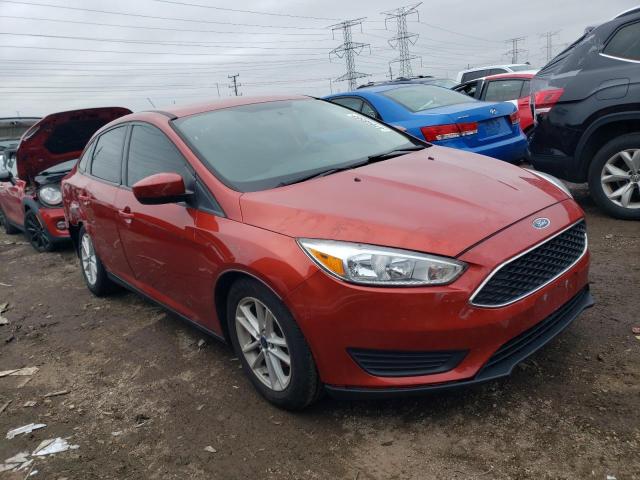 1FADP3F26JL257158 - 2018 FORD FOCUS SE RED photo 4