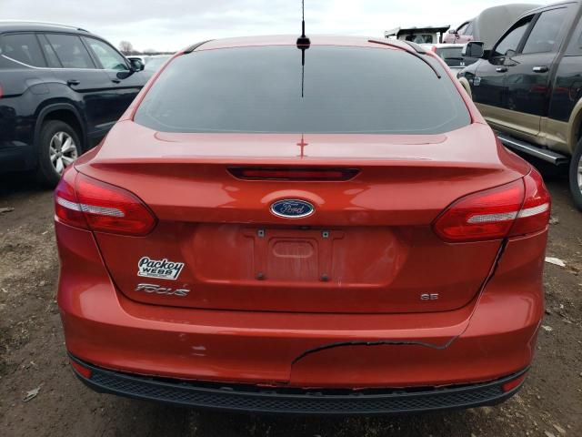 1FADP3F26JL257158 - 2018 FORD FOCUS SE RED photo 6