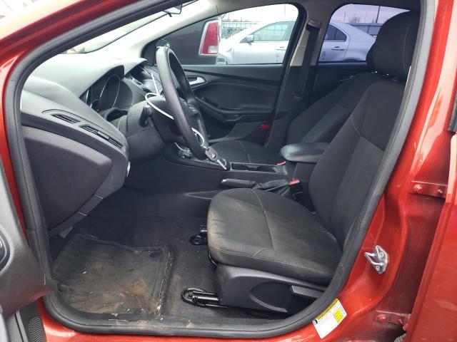 1FADP3F26JL257158 - 2018 FORD FOCUS SE RED photo 7