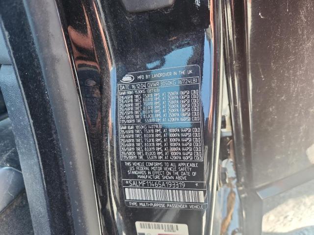 SALMF11465A193319 - 2005 LAND ROVER RANGE ROVE HSE BLACK photo 13